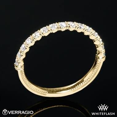 18k Yellow Gold Verragio V-954-W1.8 Renaissance Diamond Wedding Ring