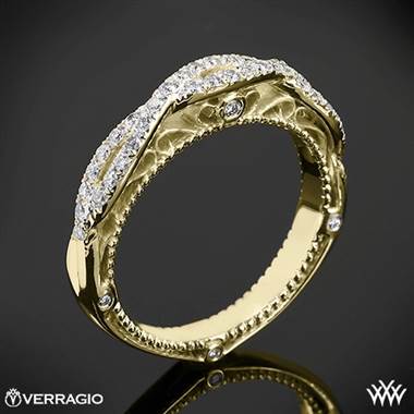 18k Yellow Gold Verragio Venetian Lido AFN-5005W-2 Diamond Wedding Ring