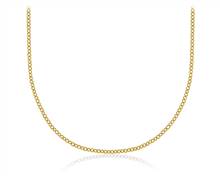 20" Cable Chain In 18k Yellow Gold (1.15mm) | Blue Nile