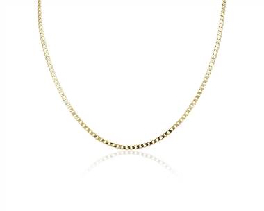 20" Curb Chain In 14k Yellow Gold (2.9 mm)