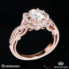 20k Rose Gold Verragio INS-7087R Insignia Diamond Engagement Ring | Whiteflash