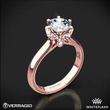 20k Rose Gold Verragio Renaissance 939R7 Solitaire Engagement Ring | Whiteflash