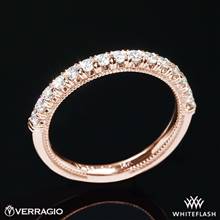 20k Rose Gold Verragio V-951-W2.0 Renaissance Diamond Wedding Ring | Whiteflash