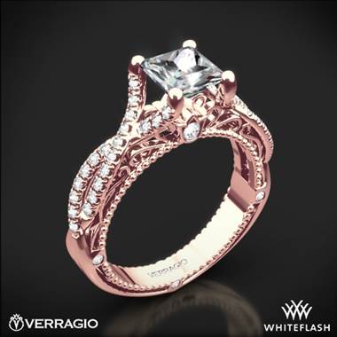 20k Rose Gold Verragio Venetian Lido AFN-5003-2 Diamond Engagement Ring