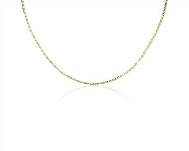 24" Franco Chain In 14k Yellow Gold (1.3 mm)