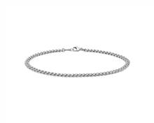 8" Men's Cuban Link Bracelet In Platinum (3.5 mm) | Blue Nile