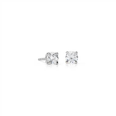Astor Diamond Stud Earrings in Platinum (1 ct. tw.) - H / SI2