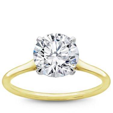 Cathedral Platinum Basket Solitaire 1.5mm