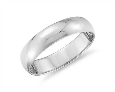Classic Wedding Ring In Platinum (5mm)