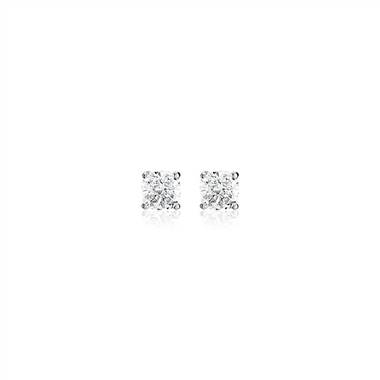 Cushion Diamond Stud Earrings in 14k White Gold (1 ct. tw.)