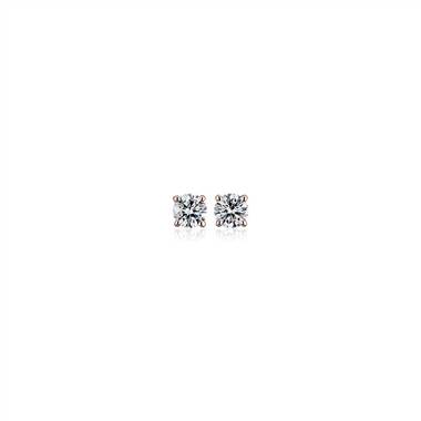 Diamond Stud Earrings in 14k Rose Gold (1/3 ct. tw.)