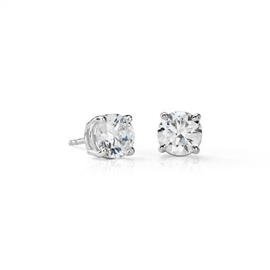 Diamond Stud Earrings in Platinum (3 ct. tw.)