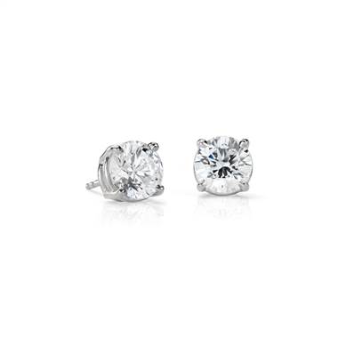 Diamond Stud Earrings in Platinum (4 ct. tw.)