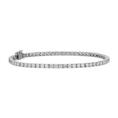 Diamond Tennis Bracelet in 18k White Gold - F / VS (4 ct. tw.)
