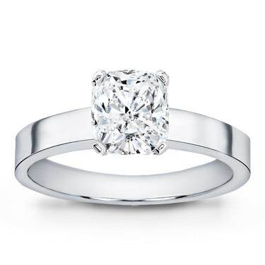 Flat Edge Solitaire Setting (3.0mm)
