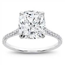 French Cut Basket Setting Diamonds 1/2 way | Adiamor