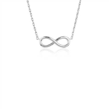 "Infinity Necklace in Platinum"