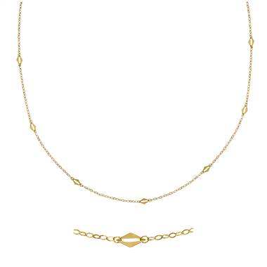 Necklace Crafted in 14K Yellow Gold