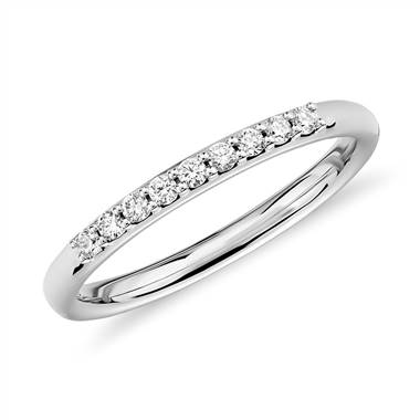 Petite Diamond Ring in 14k White Gold (1/10 ct. tw.)