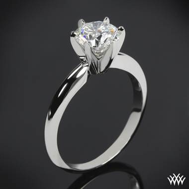 Platinum Classic 6 Prong Solitaire Engagement Ring