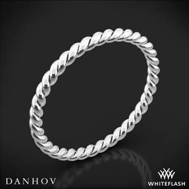 Platinum Danhov ZB100 Eleganza Braided Wedding Ring