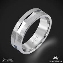 Platinum Simon G. LG115 Men's Wedding Ring | Whiteflash