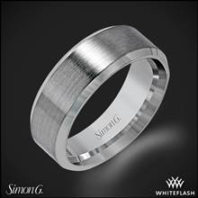 Platinum Simon G. LG151 Men's Wedding Ring | Whiteflash