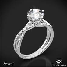 Platinum Simon G. MR1394 Fabled Diamond Engagement Ring | Whiteflash
