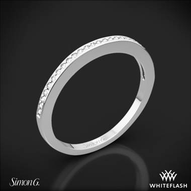 Platinum Simon G. MR1939 Fabled Diamond Wedding Ring