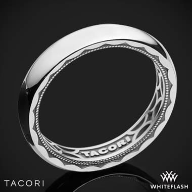 Platinum Tacori 112-4 Men's Wedding Ring