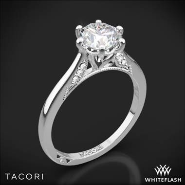 Platinum Tacori 2650RD Simply Tacori Solitaire Engagement Ring