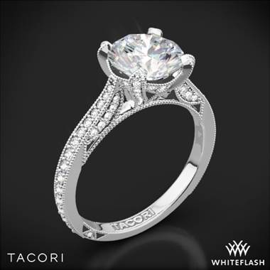Platinum Tacori HT2627RD RoyalT Diamond Engagement Ring