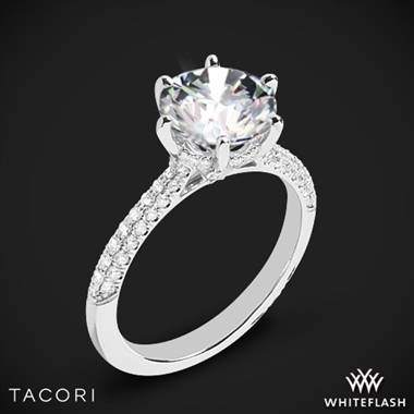 Platinum Tacori HT2676 RoyalT Diamond Engagement Ring
