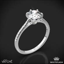 Platinum Vatche 1514 Felicity Pave Diamond Engagement Ring | Whiteflash