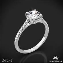 Platinum Vatche 1515 Inara Pave Diamond Engagement Ring | Whiteflash
