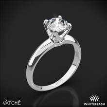 Platinum Vatche U-114 5th Avenue Solitaire Engagement Ring | Whiteflash
