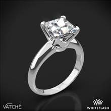 Platinum Vatche U-114 5th Avenue Solitaire Engagement Ring for Princess | Whiteflash