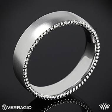 Platinum Verragio 6N04 Satin Wedding Ring