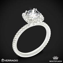 Platinum Verragio Tradition TR120HCU Diamond Cushion Halo Engagement Ring | Whiteflash