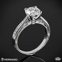 Platinum Verragio Venetian Centro AFN-5047RD-1 Diamond Engagement Ring | Whiteflash