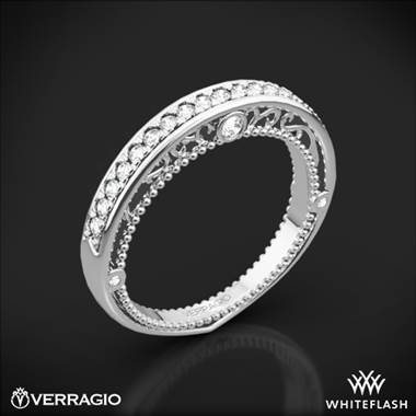 Platinum Verragio Venetian Centro AFN-5047W-1 Diamond Wedding Ring