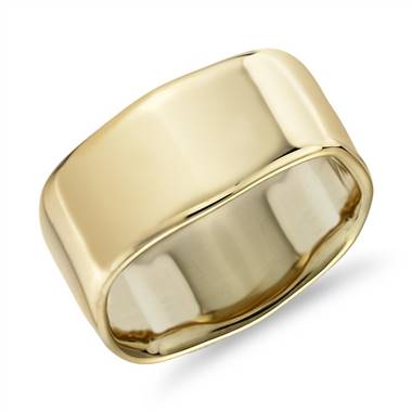 "Square Fashion Ring in 14k Yellow Gold"