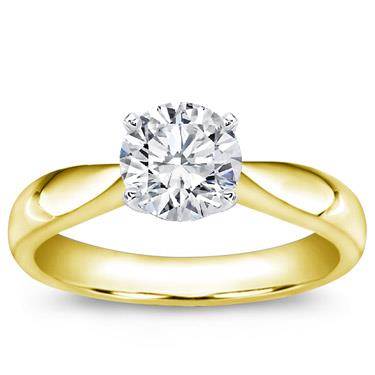Tapered Solitaire Engagement Setting