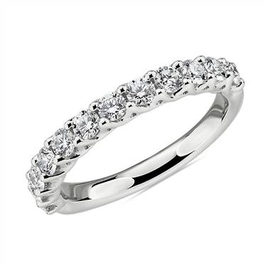 Tessere Weave Diamond Wedding Ring in Platinum (3/4 ct. tw.)