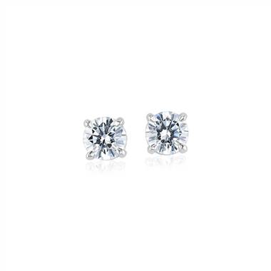The Gallery Collection™ Diamond Pave Earring Setting in Platinum