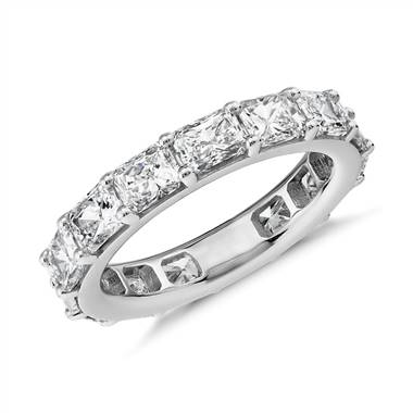 The Gallery Collection™ East-West Radiant-Cut Diamond Eternity Ring in Platinum (4.5 ct. tw.)
