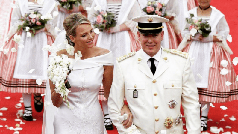 Princess Charlene and Prince Albert of Monaco's Wedding.