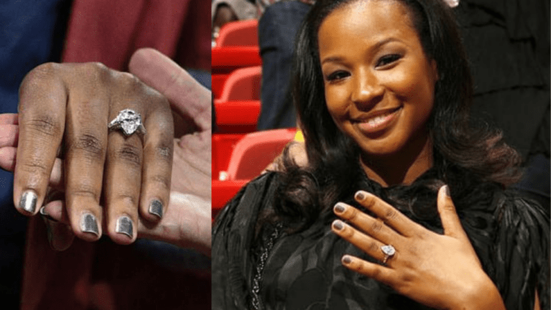 Savannah Brinson engagement ring.
