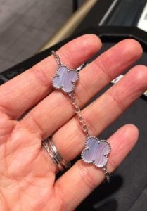 Vca discount chalcedony bracelet