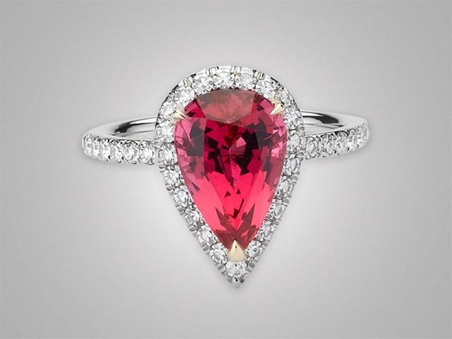 Marvelous Mahenge Spinel in Victor Canera Halo